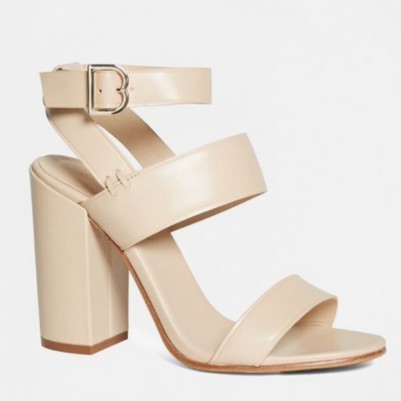 Brooks Brothers Shoes - NIB Brooks Brothers Block Heel Ankle Wrap Sandals